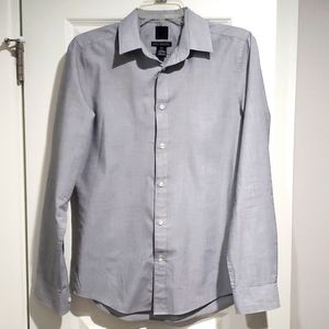 H&M slim fit long sleeve shirt